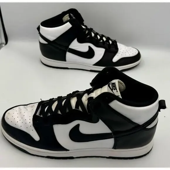 Nike Dunk High Mid Panda White Black DD1869-103 M Sz 12 # 364 - Picture 3 of 8